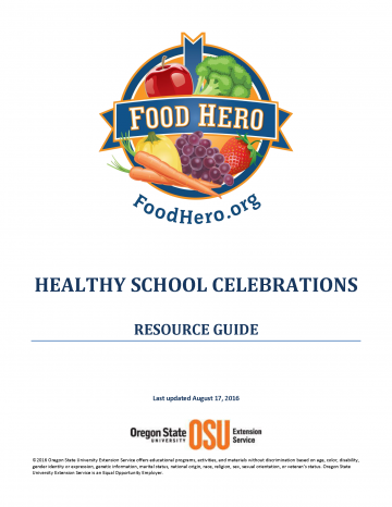 Healthy Celebrations Resource Guide