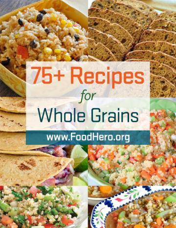 Image of Whole Grain Recipe Poster