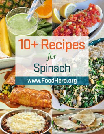 Recipes for Spinach