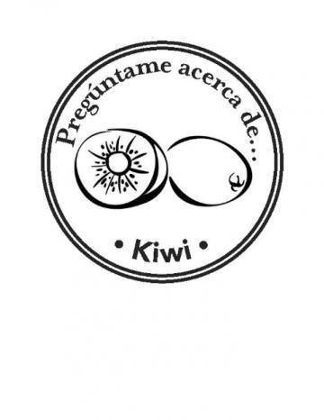 Mano Sello Imagen de Kiwi
