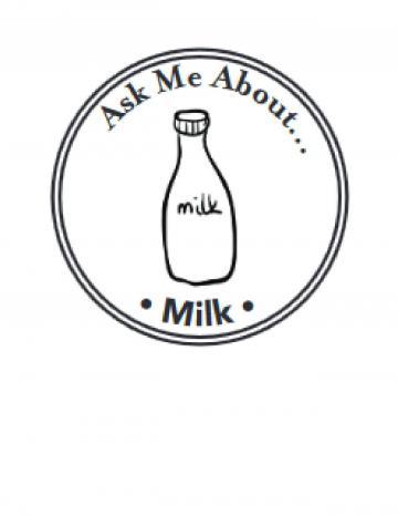 Milk Hand Stamp
