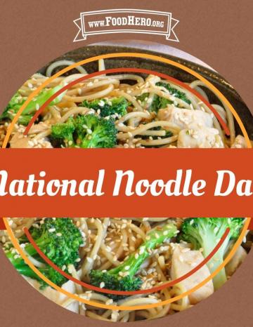 National Noodle Day October 6th
