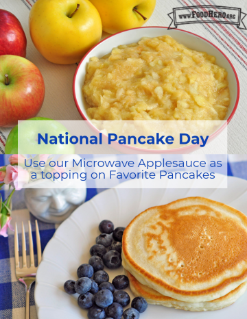 National Pancake Day September 26th