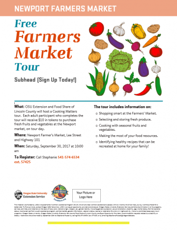 Orange Header Food Hero Flyer Template English