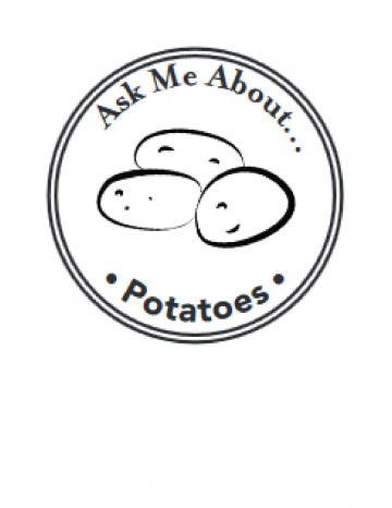 Potatoes Hand Stamp