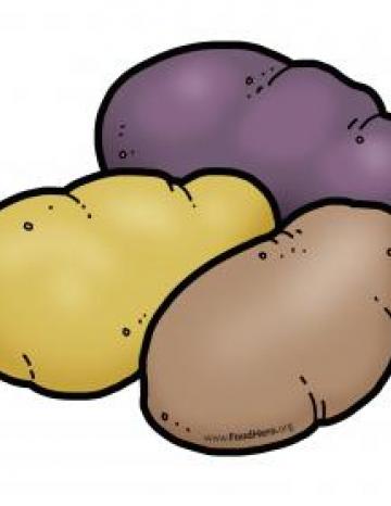 Rainbow Potatoes