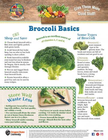 Broccoli Basics