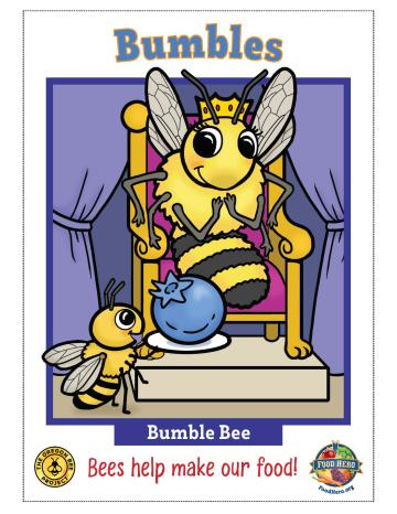 Bumble Bee Trading Card
