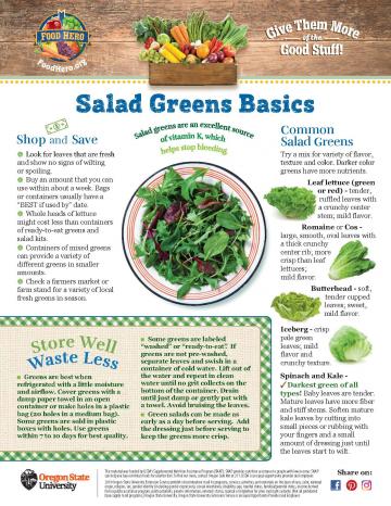 Salad Greens Monthly Magazine