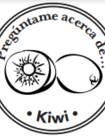 Sello de Mano de Kiwi