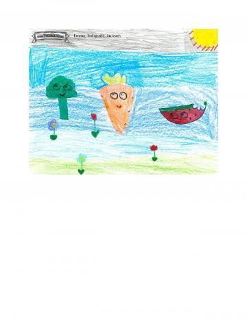 Kids Art Winner - Broccoli