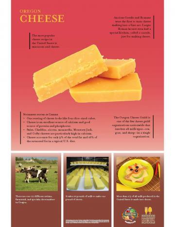 Cheese Oregon Harvest Poster