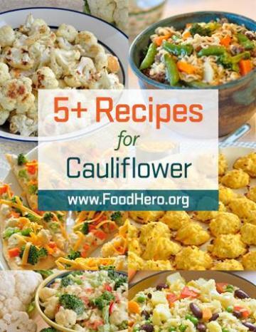 Recipes for Cauliflower