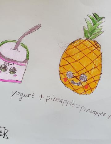 Kid art winner - Pineapple