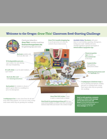 Seed Starting Teachers Kit