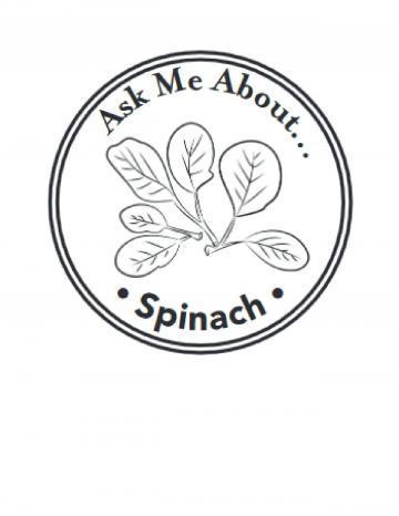 Spinach Hand Stamp