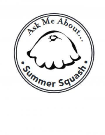 Summer Squash Hand Stamp