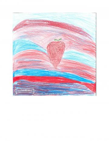Kids Art Winners - Strawberries