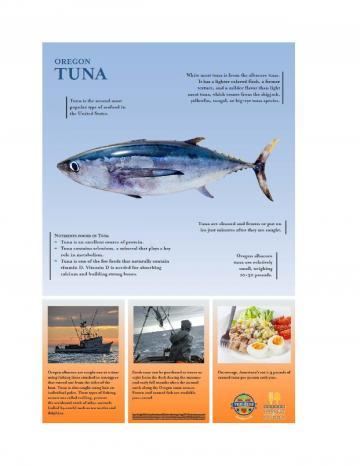 Tuna Oregon Harvest Poster