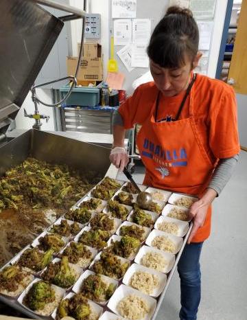 Making Beef and Broccoli for Schools