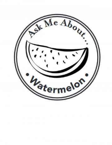 Watermelon Hand Stamp