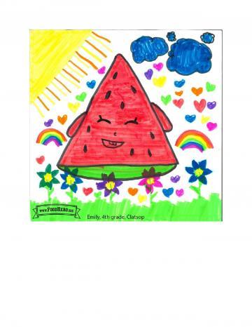 Kids Art Winners - Watermelon