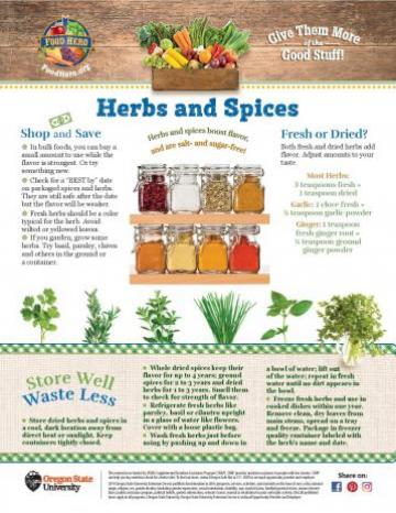 Herbs and Spices Monthly