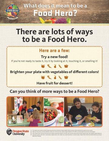 What does it mean to be a Food Hero? - English