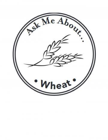 Wheat Handstamp - English