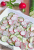 Radish and Cucumber Salad recipe
