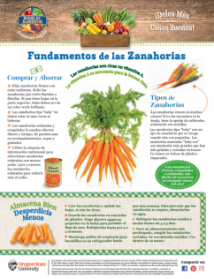 Heroe de Alimentos Mensual sobre Zanahorias pagina 1 